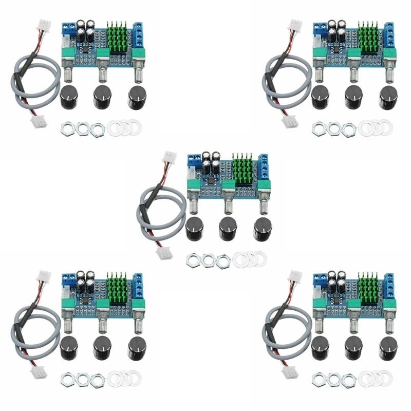 

TPA3116D2 Digital Stereo Amplifier Board 80W Output Compactly Design For DIY Auditory Projects 5pcs 1
