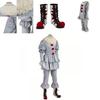Stephen King's It Scary Clown Joker Pennywise Cosplay Costume Halloween Outfits Perfect Stitching And Exquisite Workmanship