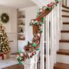 Snowflake Christmas Tree Skirt with Tree Collar for Holiday Winter Home Decor
