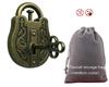 SHUYUE Lock Unlock 3D Brain Training Puzzle Kids Classic Toy Cast Metal &