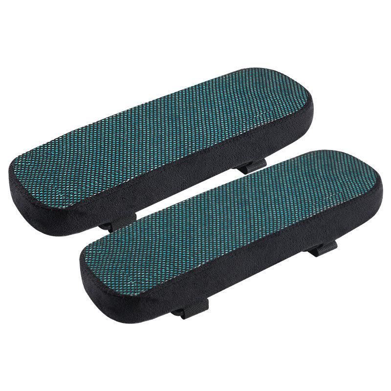 Ergonomic Armrest Pads- Office Chair Arm Rest Cover Pillow - Elbow Support Cushionfor Computer, Gaming and Desk Chairs (Set of