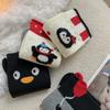 Ladies Autumn Cartoon Cute Penguin Boneless Mid Tube Cotton Socks