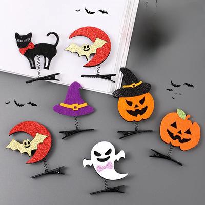 24 Paar Teufel Haarklammern Fledermaus Haarspangen Flügel Fledermaus Haarnadeln Verkleidungskostüm Halloween Cosplay Party Haaraccessoires