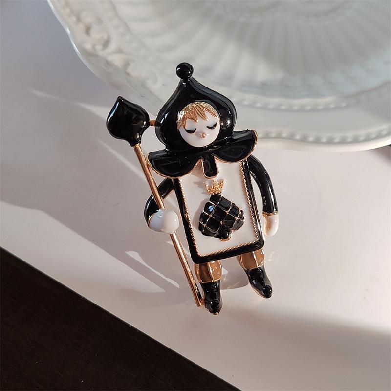 

Симпатичная ретро-брошь-солдат в виде пики Рождественская серия, аксессуары из сплава, креативное поколение корсажей