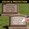 Tombstone Marker Pen Stone Lettering for Restoration 3mm Waterproof Fade-Resistant Retouching Granite Marble Quick-Dry Engraving Outdoor Memorial
