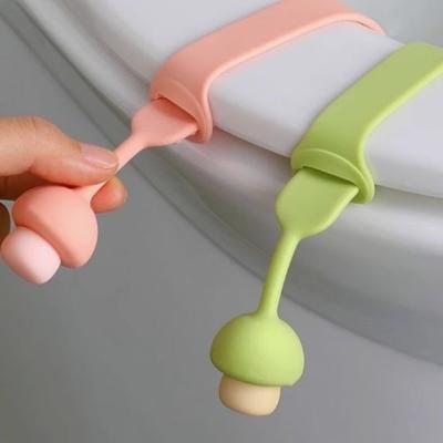 Toilet Handle Lid Remover Toilet Lift Lid Remover Toilet Lid Lift Handle Anti-dirt Handle
