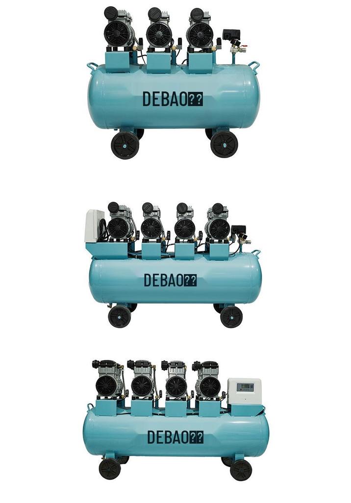 Oil-Free Portable Air Compressor for Woodworking, 220V Low Noise, Industrial Grade, Ideal for Spray Painting
