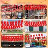 National Day Festive Flag String Set for Shop Decoration