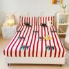 100% Cotton Fitted Sheet Soft Bed Cover Skin-friendly Bedsheets Home Mattress Cover Elastic Bed Linen Lençol (No Pillowcase)