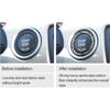 For BMW 3 series E90 E92 E93 E89 Z4 M Sport Car Inner Stylings Engine Start Stop Push Button Ignition Key Ring Carbon Fiber Trim