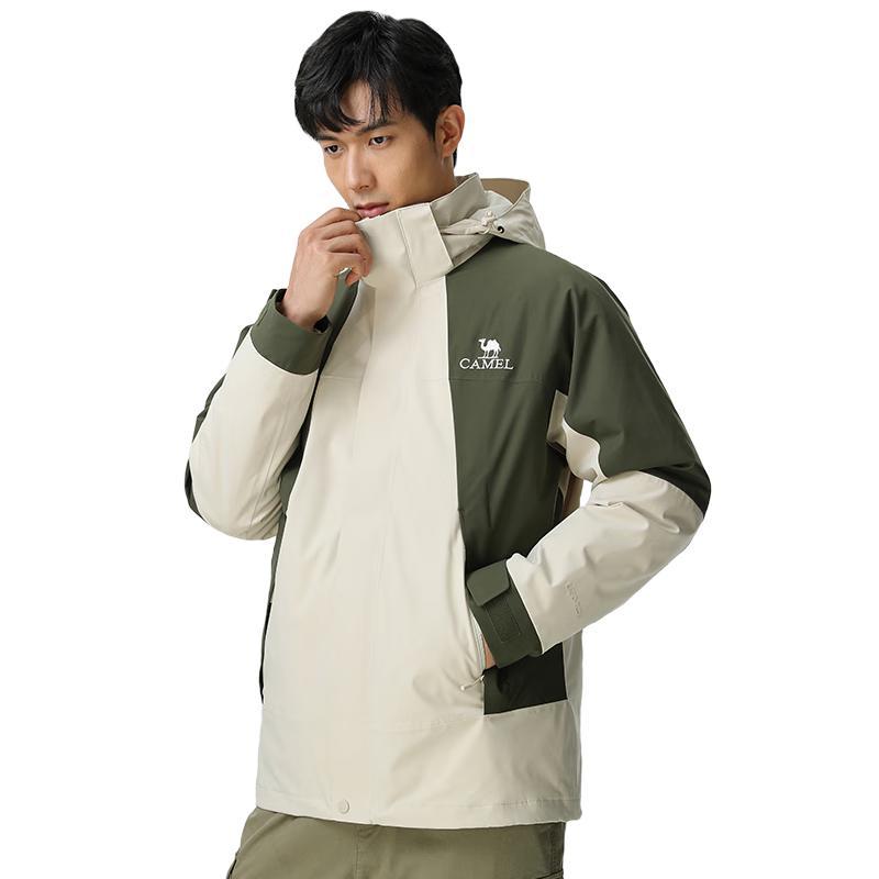 CAMEL Men's Women's 3-in-1 Down Outdoor Jacket