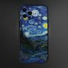Oil Painting in the style of Van Gogh Phone Case For iPhone 16,15,14,13,12,11 Plus,Pro Max, Others Soft Black Cover