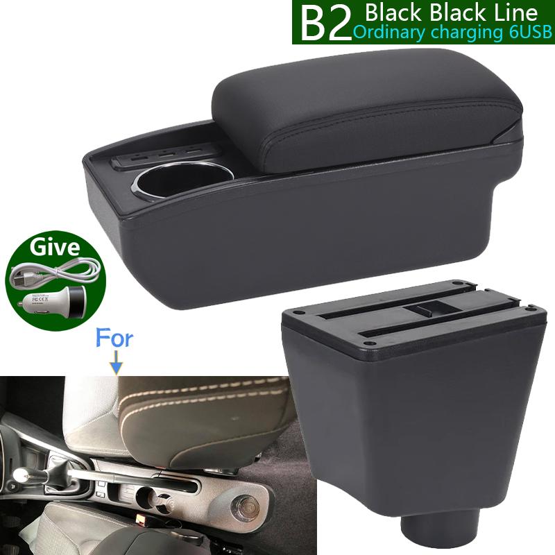 For Renault Clio 4 Armrest Box For Renault Captur Clio 3 III IV Car Armrest Auto Storage Box Dedicated Interior Car Accessories