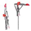 2PCS Automatische Frühling Angelrute Halter Klapp Angelrute Halterung Boden Stehen