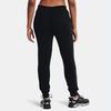 Under Armour Casual Fleece Joggers Thick Women Bottoms Black 1365775-001