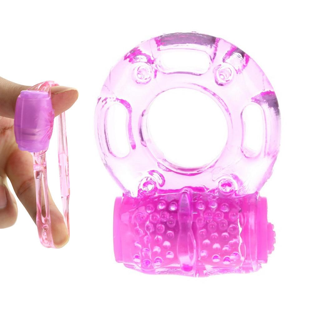 Cock Ring Vibrator Vibrating Rings Clitoral Stimulator Penis Erect Erection Enhance Sex Ability Product Sex Toys for