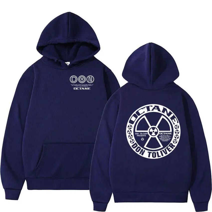 Don Toliver Octane Tour 2026 Print Hoodie Unisex Mode Langarm Oversized Sweatshirt Retro Pullover Fleece Kapuzenpullover Streetwear