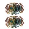 1Pairs DIY Craft Rhinestone Flower Patches 3D Rose Brooch Fabrics  Sewing Supplies