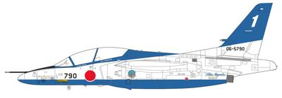 Hasegawa Hava Kuvvetleri Kawasaki Blue Impulse 2024 Plastik Model 07540 1/48 Öz Savunma T-4 (Uçak)