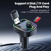 Car Radio Modulator FM Transmitter Fast Charging Charger