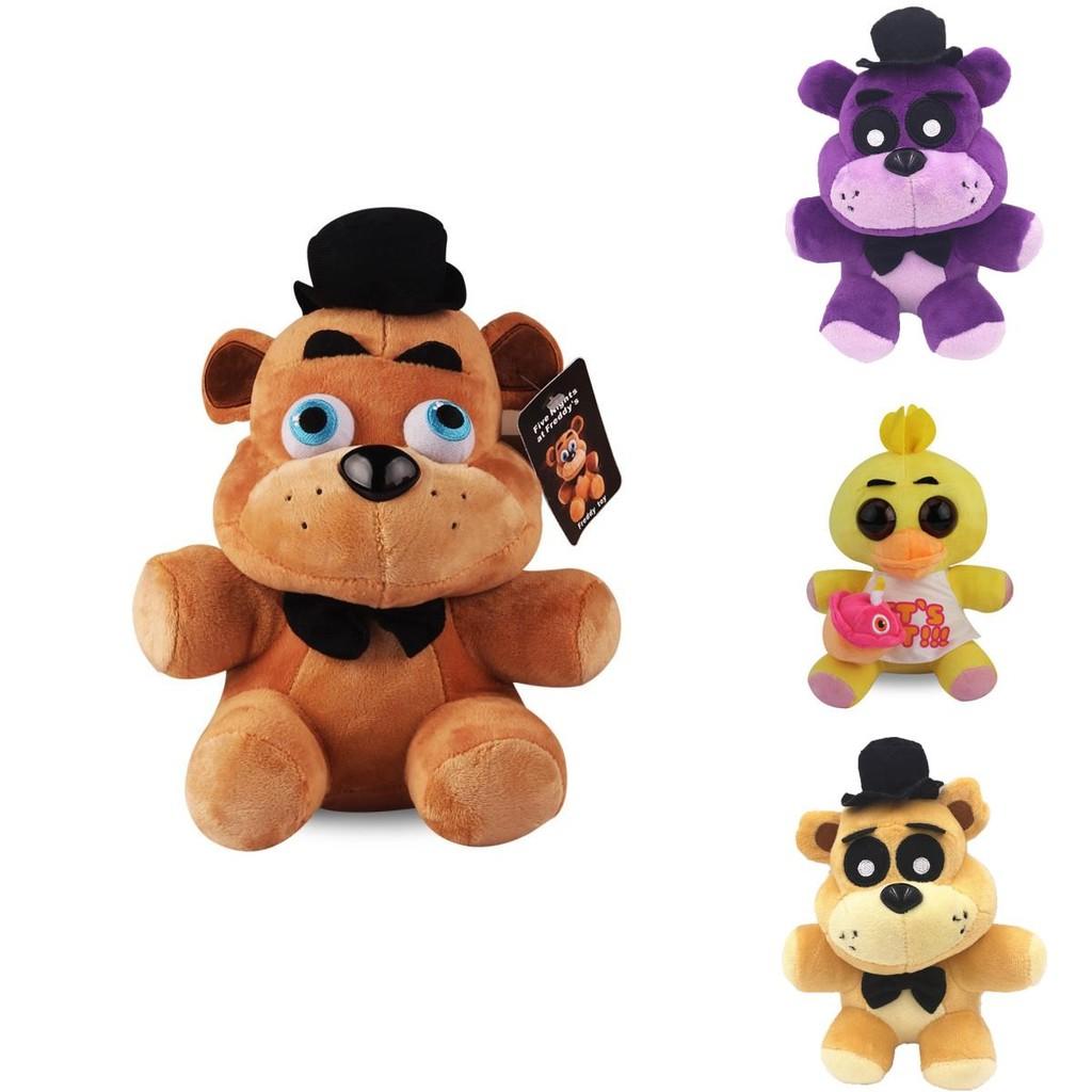 Fnaf Five Nights At Freddy's Freunde Plüschtier Weiches Geschenk 18/25cm Gelb Braun Lila Blau Rot Weiß