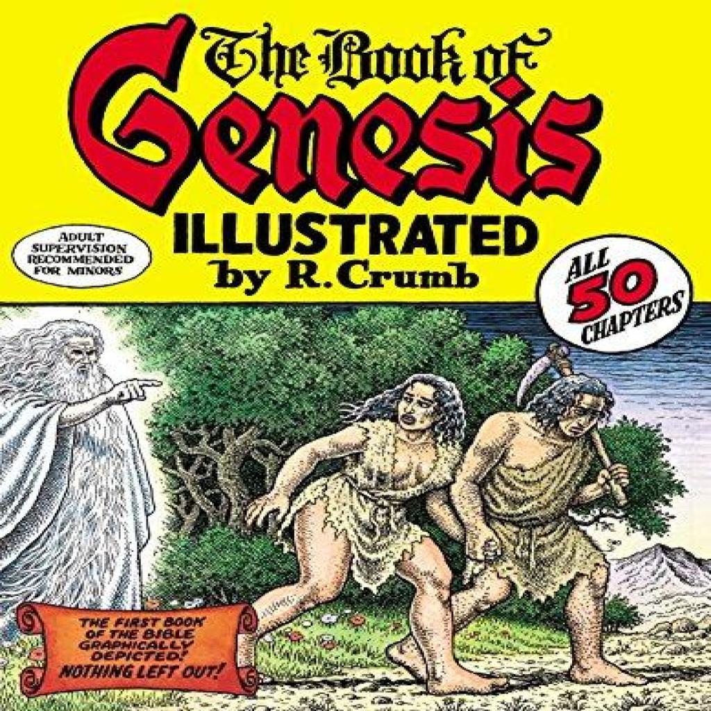 Robert Crumbs Book of Genesis by Robert Crumb Hardback Book 9780224078092