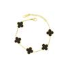Stainless Steel Clover Bracelet with Non Fading Titanium Steel High-end Jewelry