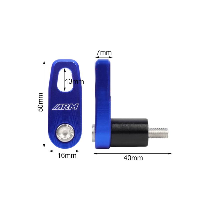 Arm Aluminum Hook Cnc Multi-Purpose Universal With Sticker