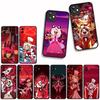 for Apple iPhone 17 16 15 11 Pro XS Max XR 6 7 8 Plus + SE 2020 5 16E Phone Cover Case H-Hazbins Alastor H-Hotels Angel Dust