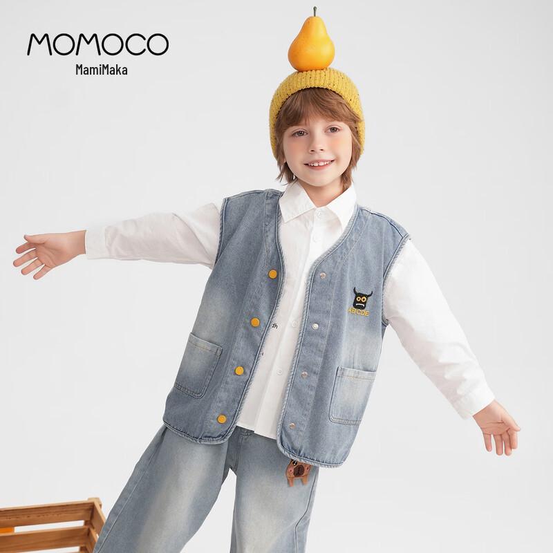 MOMOCO Boys' Long-Sleeve Fashion Shirt