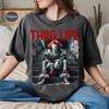 Thug Life Horror Movie Scary T Shirt Horror Friend Shirt Characters Trendy T Shirt Clothing Graphic Short Sleeve Shirt Unisex