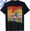 Lets Rock Electric Guitar Music Lover Band Guitarist Retro TShirt Unisex Summer Soft Tops Print Original Design Gifts Tshirts