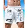 Herren lässige geometrische Print-Shorts, Sommer Outdoor komfortables und trendiges Design