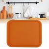 Fast Food Tray PP Rectangular Thick Slip Resistant Multi Purpose Food Service Tray for Restaurant Canteen