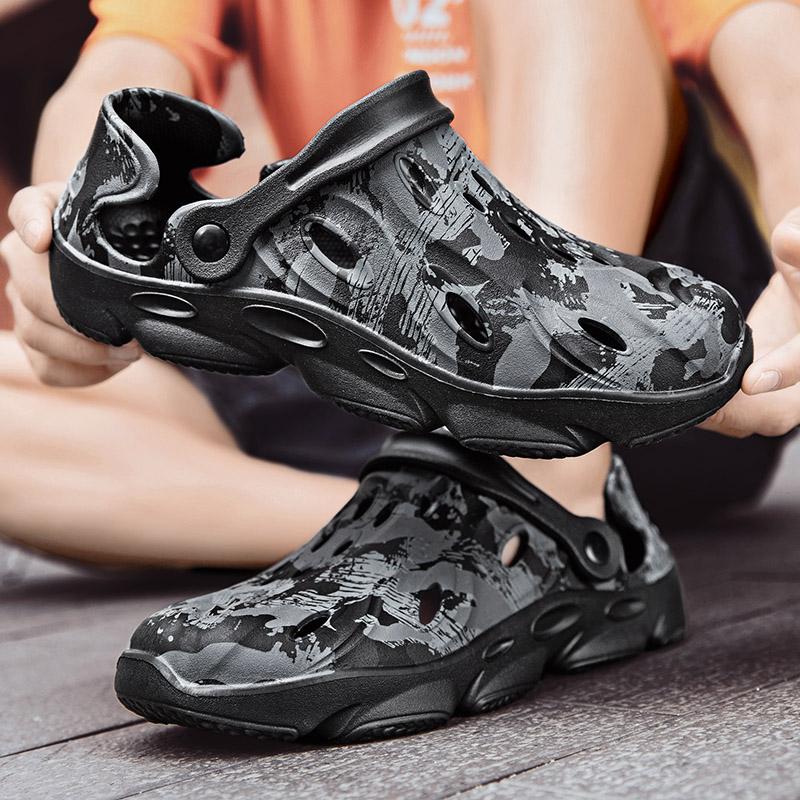 2022 Beach Sandals Eva Summer Garden Clogs Men Fashion Fishing Sandals Men Sandal Outdoor Sports Slippers Big Size 47 48