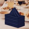 Set of 10 Elegant Napkins for Weddings and Special Events