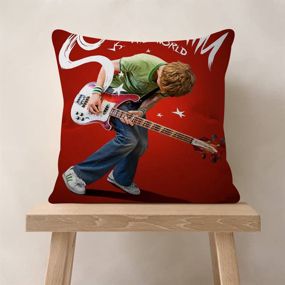 Vintage Movie Scott Pilgrim VS The World Cushion Cover Decorative Pillow Sofa Home Decor Case Pillow Cases