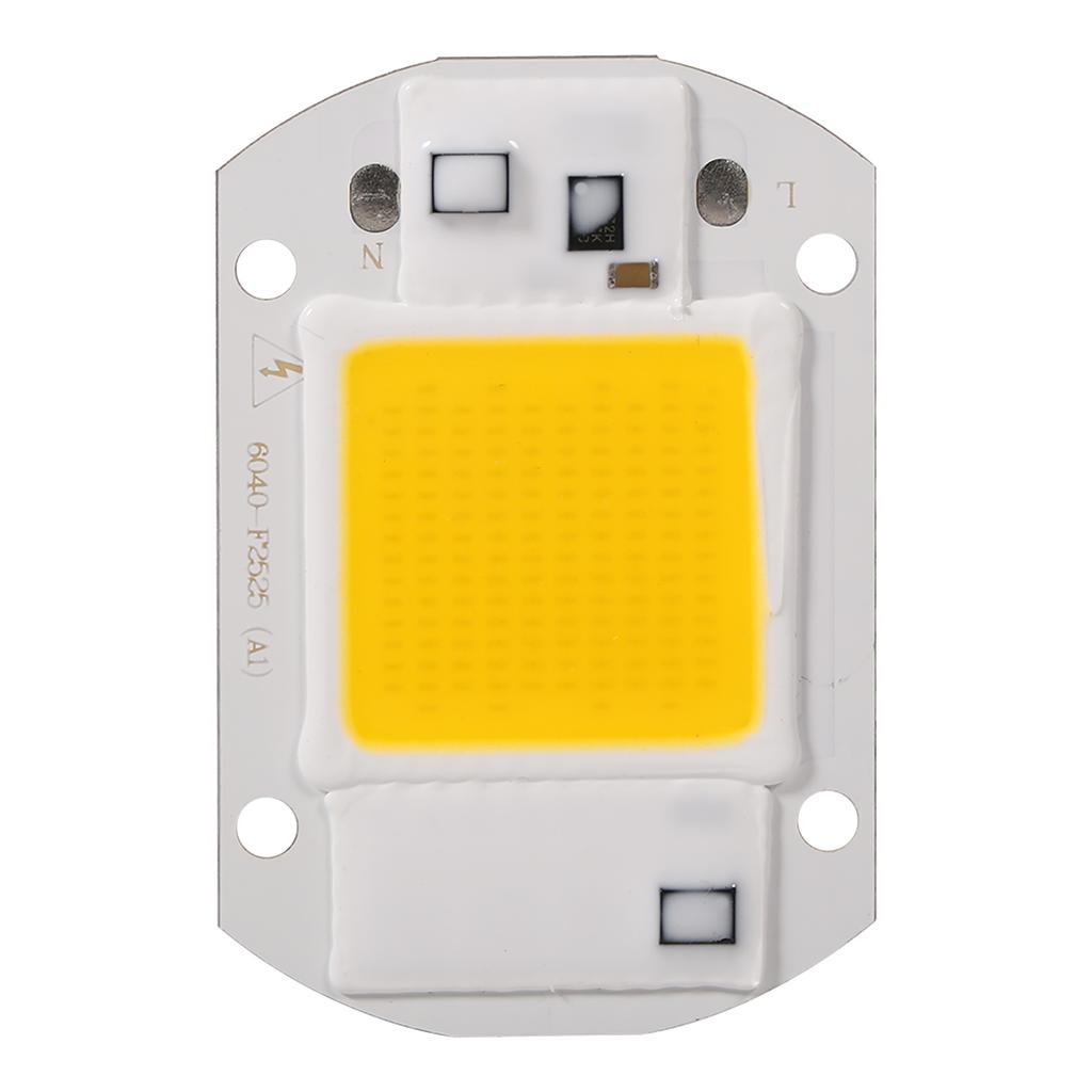 1Pc 220V 20W White High Power Integrated LED Floodlight COB Chip Lamp (20W White)