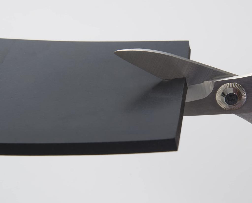 Sankyo Corporation Heartry Industries Scissors with Serrated Blade Hard Type 160mm Non-Slip SHT-160G