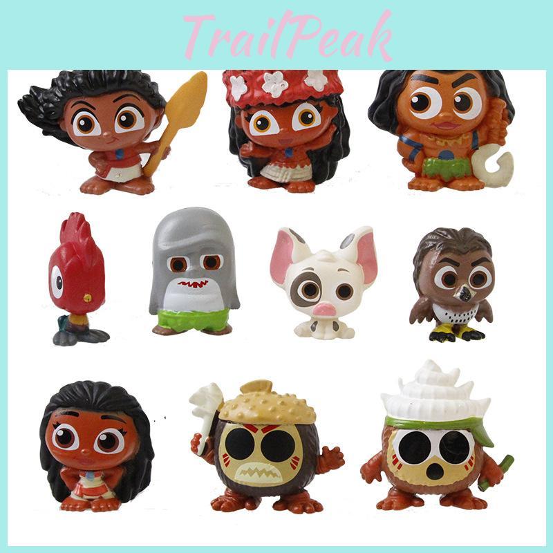 Moana Character Pvc Model Assortment For Gift Giving And Collection