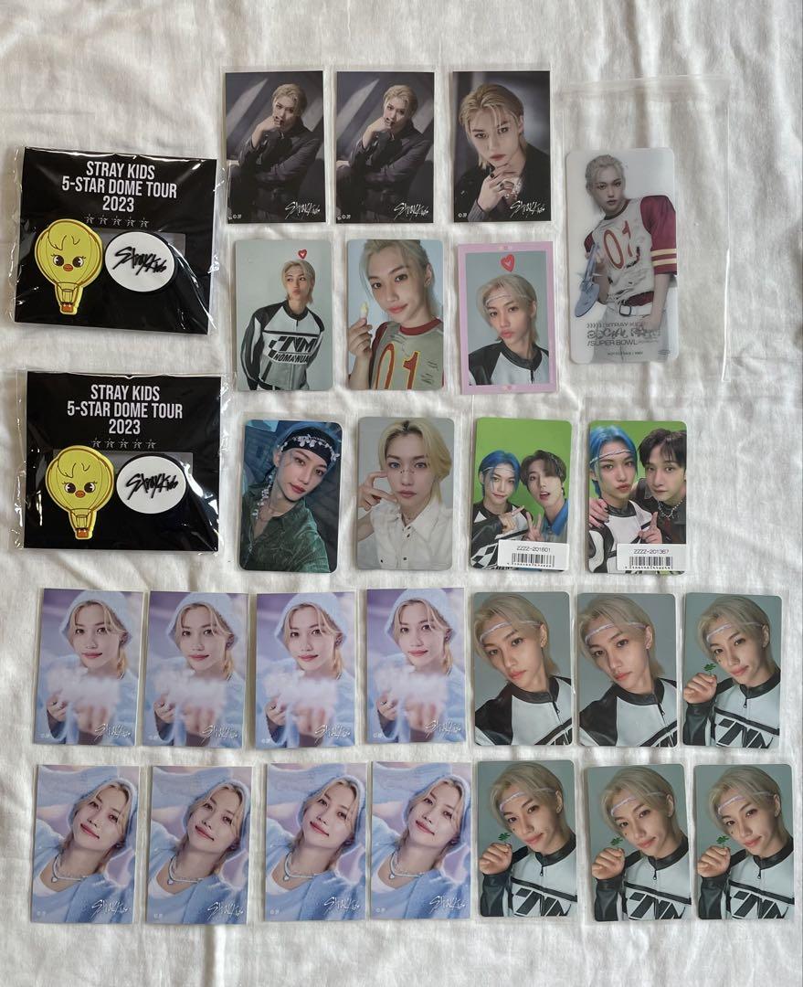 

[USED] Bulk sale Stray Kids Felix trading card set