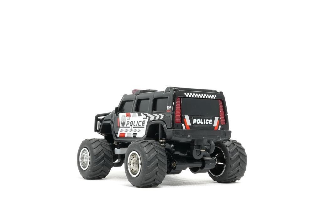 Happinet Miniature Car OFFROAD POLICE R/C G-ACTION