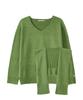 Biteoseljeu [Set] Essential V-Neck Knit & Shawl - 7 Colors