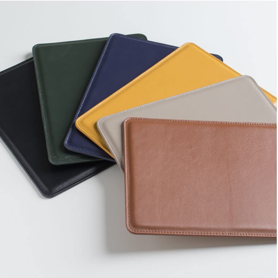 Genuine Leather Minimalist Premium Just Right [aso] Mousepad, Design, Brand-Free, Quality, Size, bo-mp269 (Navy)