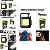 Compact Aluminum Alloy Flashlight Portable Keychain Light With Rechargeable Battery Super Bright Led Characters)