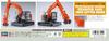 Hasegawa Hitachi Construction Machinery Hydraulic Excavator ZAXIS135US Cutting Cutter Model Plastic Model 66111 1/35 (Car)