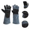 Welding Gloves, Long Arm, Professional, Premium, Use Outdoors, Work Gloves for Men, Father