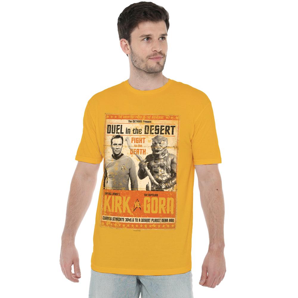 Star Trek Mens Duel in the Desert T-Shirt