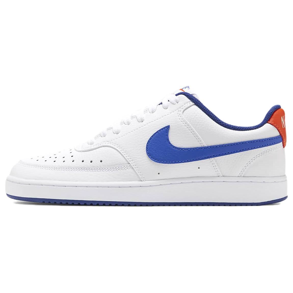 

Nike Court Vision 1 Low Повседневные Нескользящие Амортизирующие Прочные Низкие Кеды для Скейтборда Мужские кроссовки Белый Синий Красный DN4243-141 44