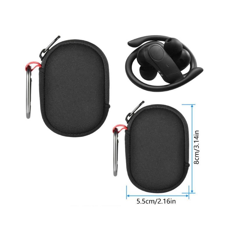 Waterproof Case With Soft Lining for TWSs Earphones Anti Scratch Portable Storage Bag